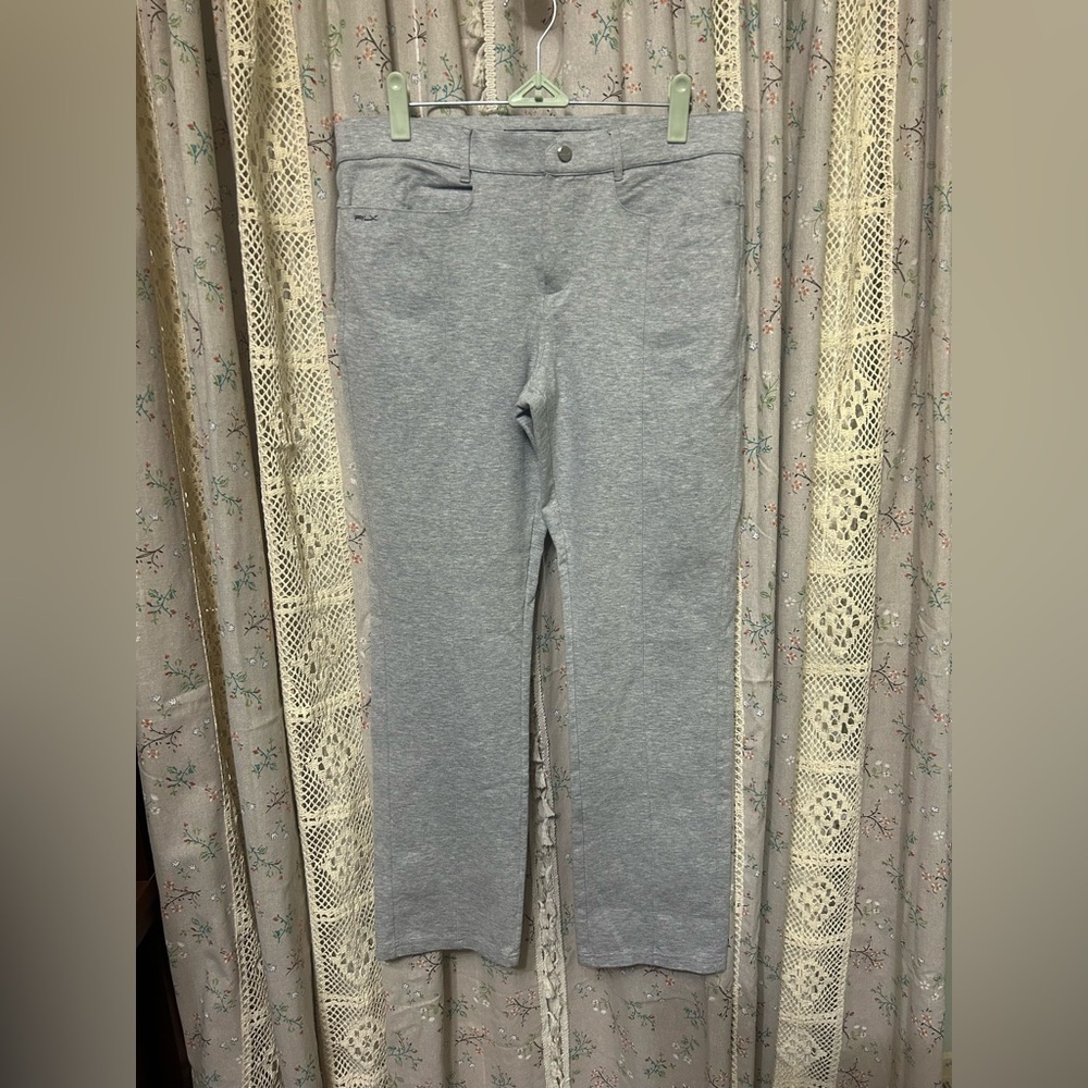 3/$25 Ralph Lauren RLX Gray Stretch Twill Soft Pants Size 8
